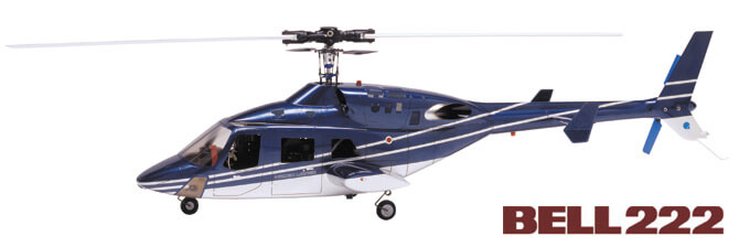 60 Scale Body – BELL222 [0414-920] | ヒロボー / HIROBO