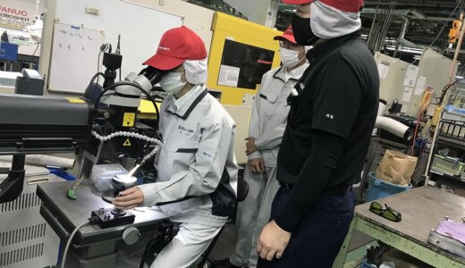 ’22/11「福山工業高校」から「インターンシップ」で生徒を受入れしました。